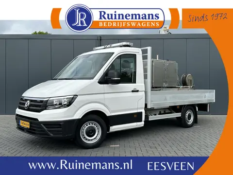 Volkswagen Crafter 35 2.0 TDI 177 PK / DSG AUTOMAAT / 1e EIG. / PICK UP / HOGEDRUKSPUIT OPBOUW / REI