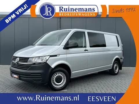 Volkswagen Transporter 2.0 TDI 150 PK DSG AUTOMAAT HIGLINE / ** 19.778 KM ** / DUBBELE CABINE / ADAP