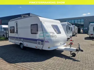 Hobby excellent 460 UFE mover Unico tent en Luifel