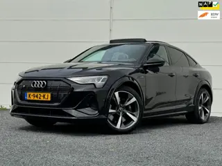 Audi E-tron Sportback S quattro 504 PK Org NL Pano B&O RS zetels Black optic 360 graden camera Trekh