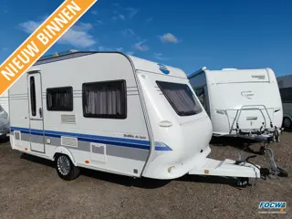 Hobby De Luxe 400 SF Dwarsbed Zit Tent Toilet