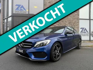 Mercedes-Benz C-klasse 180 CGI AMG PAKKET |Camera|Navi|Leer|Sfeer|Led|Pdc|Nap|