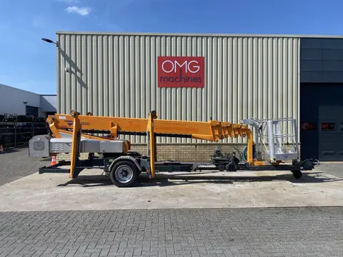 2013 Omme 2500 ED, Aanhanger hoogwerker, 25 meter