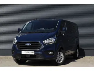 Ford Transit Custom 320 2.0 TDCI L2H1 Limited DC 2x ZIJDEUR - CARPLAY - KLIMA - CRUISE - PDC V+A