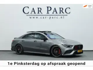Mercedes-Benz CLA-klasse AMG 35 4MATIC 360+PK MULTIBEAM/SFEER/VIRTUAL/PANO/HALF LEER+S.VERWARMING+ME