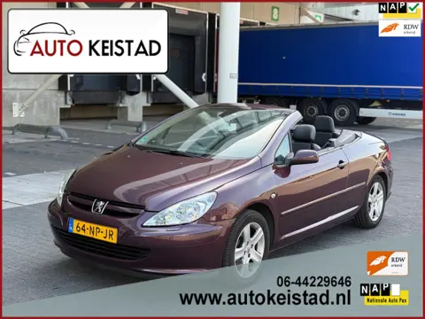 Peugeot 307 CC 2.0-16V CABRIOLET LEDER/AIRCO/CRUISE! ORIGINELE KILOMETERS!