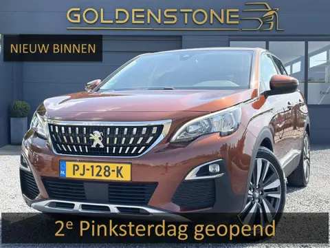 Peugeot 3008 1.2 PureTech Blue Lease Premium Draadloos opladen,360°Camera,Afn.Trekhaak,Navi,Halflede