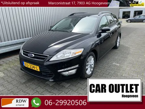Ford Mondeo Wagon 1.6 EcoBoost Lease Titanium Leer/Stof, Clima, Stoelvw, Navi, CC, PDC, LM, – Inruil