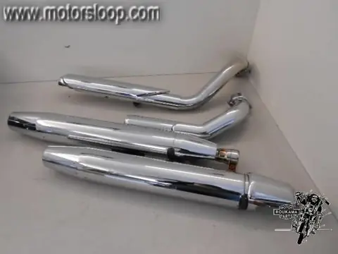 Yamaha XVS1100A(VP055) Uitlaat compleet origineel