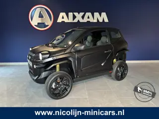 Aixam MEGA eScouty BLACK EDITION brommobiel NIEUW, camera