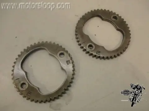 Honda CBX750F(RC17) Nokkenasketting tandwielen