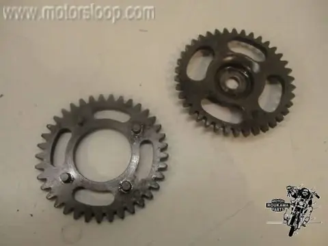 Honda CBX750F(RC17) Oliepomp tandwielen