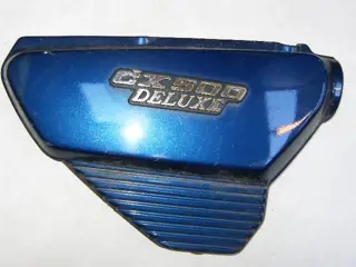 Honda CX500 Zijkap Rechts Deluxe Blauw