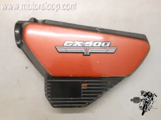 Honda CX500 Zijkap links zwart rood