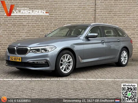 BMW 5-serie Touring 520d High Executive Automaat | Memory Seats | Cruise | Leder | Climate | Navi |