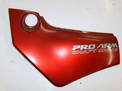 HONDA NTV650 Zijkap LINKS Rood
