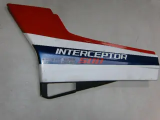 HONDA VF500F Zijkap Links Rood / Wit