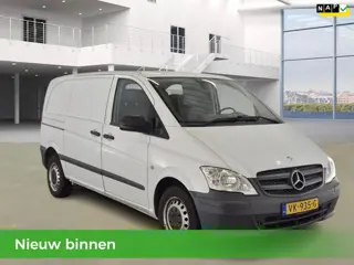Mercedes-Benz Vito 110 CDI 320 ACTIE: NU TOT €500 KORTING! AIRCO| SCHERM| LEDER| 1E EIGENAAR| NIEUWE