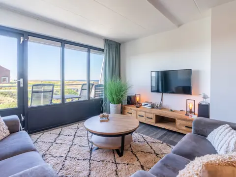 Modern appartement in De Koog met zicht op de duinen