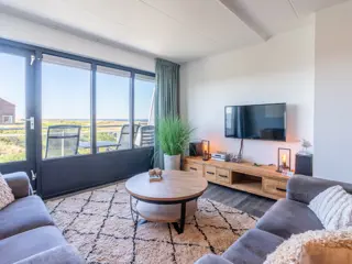 Modern appartement in De Koog met zicht op de duinen
