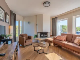 Hoekappartement bij De Koog met uitzicht over de duinen