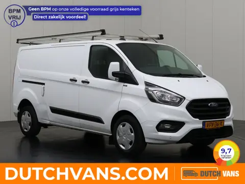 Ford Transit Custom 2.0TDCI 130PK Automaat Lang Euro 6 | 2xSchuifdeur | Navigatie | Imperiaal | Trek