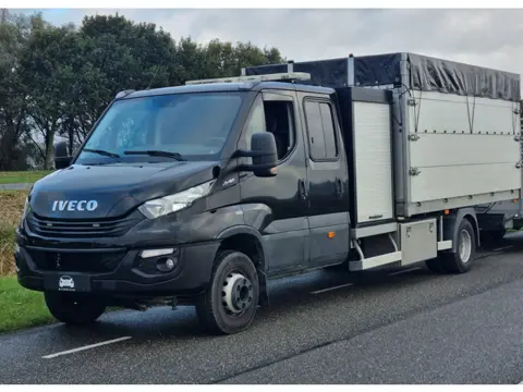 Iveco 70C18 Hydraulische Kipper / 1 jaar APK / 6-persoons / Kisten / Dubbel lucht /