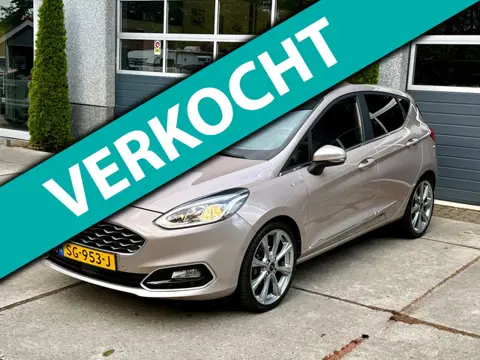 Ford Fiesta 1.0 EcoBoost Vignale |Pano|Leer|Trekh.|Carplay