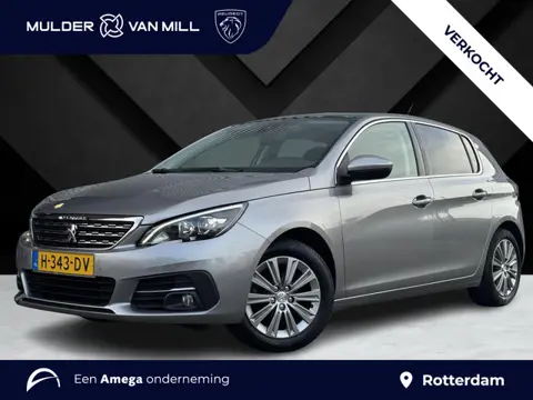 Peugeot 308 Blue Lease Allure Premium 1.2 Turbo 110pk | PANODAK | TREKHAAK | NAVI | APPLE CARPLAY / 