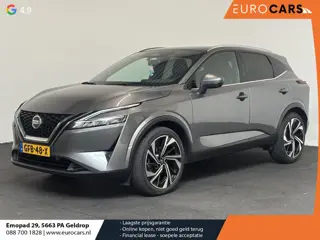 Nissan Qashqai 1.3 MHEV DIG-T 158pk Xtronic Tekna+ Navigatie Apple Carplay/Android Auto Parkeersenso