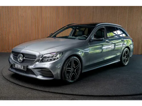 Mercedes-Benz C-Klasse Estate 180 AMG Pano Leer Camera Navi LED PTS Elekt. achterklep Elektr. trekha