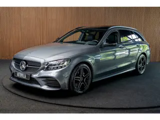 Mercedes-Benz C-Klasse Estate 180 AMG Pano Leer Camera Navi LED PTS Elekt. achterklep Elektr. trekha