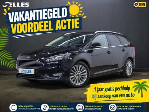 Ford FOCUS Wagon 1.0 Titanium Edition | Trekhaak (bj 2015)
