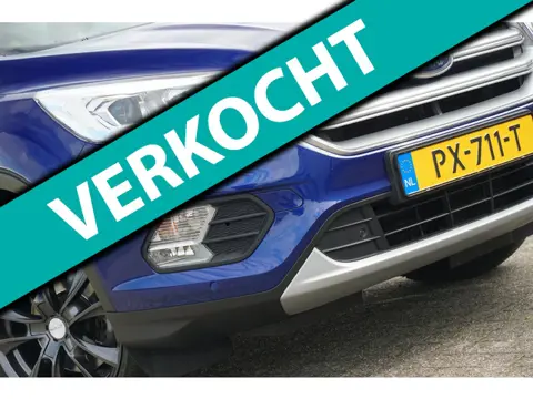 Ford Kuga 1.5 EcoBoost Titanium | Deep Impact Blue | Nav/Cruise/Clima/Winterpack - 1800KG Trekgewich