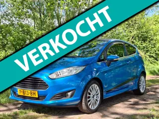 Ford Fiesta 1.0 EcoBoost Titanium/Stoelverw./NAP/LED/Airco/Elekt.ramen/APK!