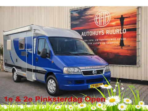 Dethleffs GLOBEBUS 2Verhuurpotentie tot €7.000 p/j 4PERS. 540cm lengtebed airco ruimtewonder nu 2000