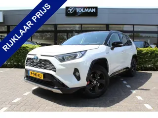 Toyota RAV4 2.5 Hybrid AWD Style Bi-Tone | Rijklaar | Parelmoer | Trekhaak | Apple/Android | Stoel-/