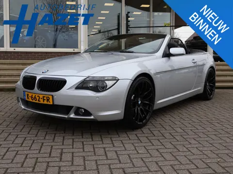 BMW 6-serie Cabrio 645Ci 8-CILINDER 333 PK AUT. *TOP STAAT* + 20 INCH | LEDER | SPORSTOELEN | MEMORY