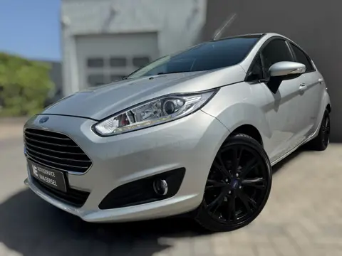 Ford Fiesta 1.0 EcoBoost Titanium 1E EIGENAAR / KEYLESS GO / PDC / NAVI / CRUISE CONTROL / ZWARTE LM
