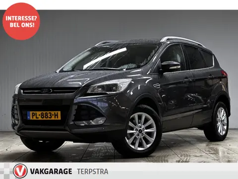 Ford Kuga 1.5 Titanium/ Trekhaak/ LEER/ Voorruitverw./ Keyless-GO/ Stoelverw./ 17'' LMV/ PDC V+A/ Ex