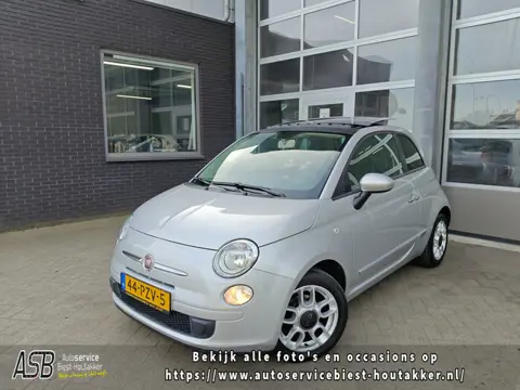 Fiat 500 1.2 NL | Dakraam | Airco | Onderhoud bekend | 15" LMV | Carplay inbouw