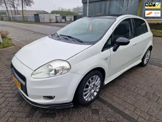 Fiat Grande Punto 1.4 NeroBianco, Apk, Nap, Goed rijdend, Inruil mogelijk.
