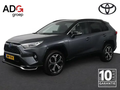 Toyota RAV4 2.5 Plug-in Hybrid AWD Bi-Tone Plus | 1500KG Trekgewicht | Luxe uitvoering | 360 camera 
