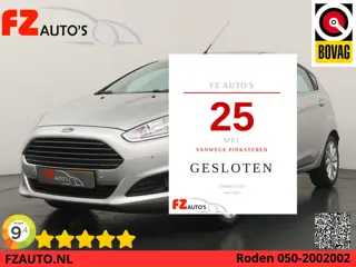 Ford Fiesta 1.0 EcoBoost Titanium - Navigatie - Parkeersens V+A - Climate Controle - Cruise Control