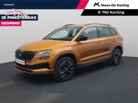 Skoda Karoq 1.5TSI/150PK ACT Sportline DSG · Navigatie · Trekhaak · Apple/Android Car Play · Camera 