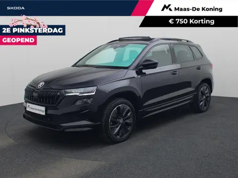 Skoda Karoq 1.5TSI/150PK DSG ACT Sportline Business · Leder · Panoramadak · Camera + Parkeersensoren