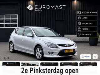 Hyundai I30 1.4i i-Drive Airco Elektrische Ramen 5d Nieuwe Apk