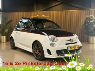 Fiat 500C 1.4-16V Abarth 140 PK Cabrio top Leder interieur Naviegatie Achteruit Camera Lmv Navigatie