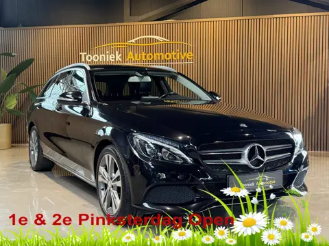 Mercedes-Benz C-Klasse Estate 180 Prestige Navigatie Half leer /half stof interieur 18 lmv cruise co