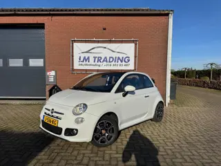 Fiat 500 C 1.2 500S CABRIO LMV AIRCO DIGITAAL DASHBOARD 2 SLEUTELS + BOEKJES